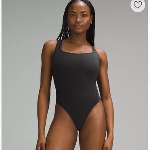 Lululemon Wundermost Ultra-Soft Nulu Square-Neck Sleeveless Bodysuit